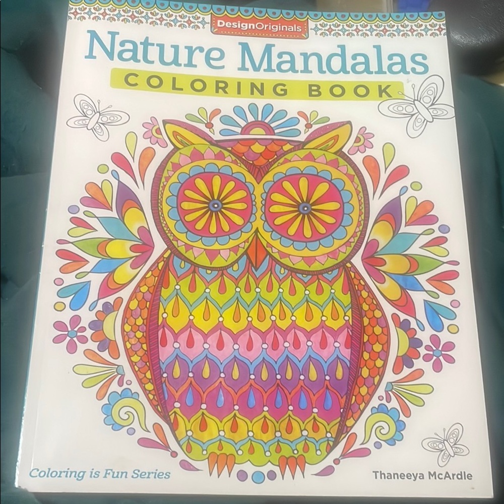 🖤Nature Mandalas Coloring Book🖤